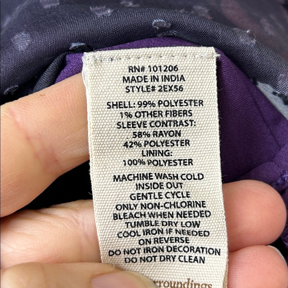 SOFT SURROUNDINGS All Together Patchwork Tunic Dr… - image 12